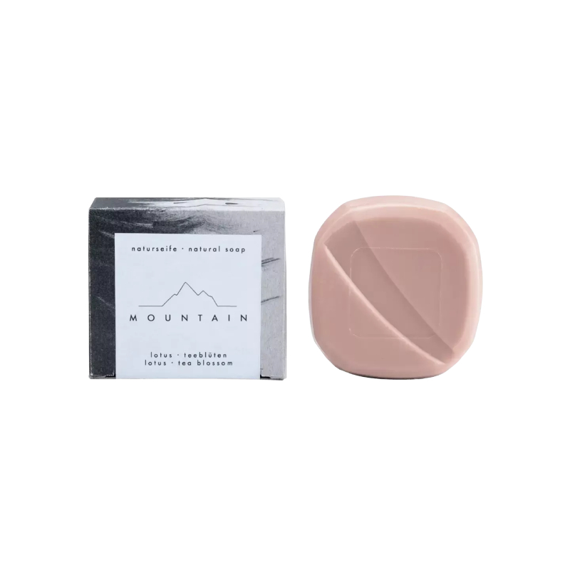 RUCK Naturseife Mountain, 50 g, Lotus & Teeblüten