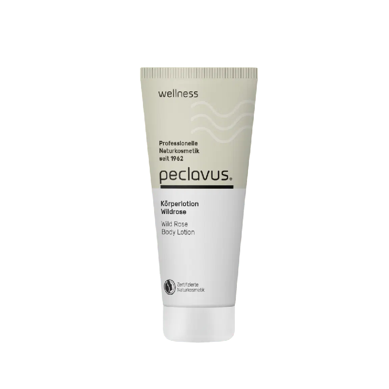 peclavus wellness Körperlotion Wildrose, 30 ml, Ruhe finden