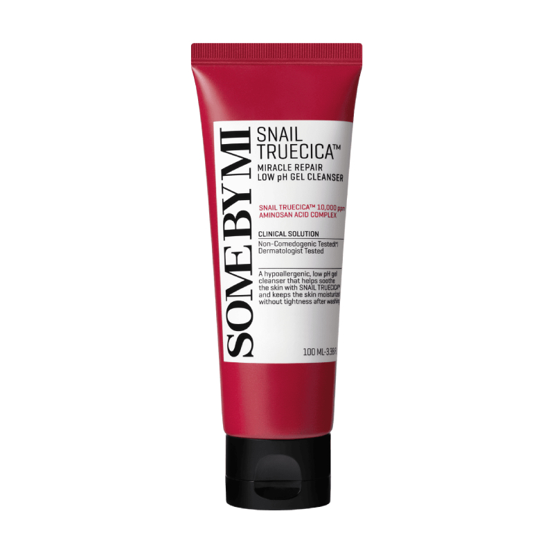 SOME BY MI Snail Truecica Miracle Repair Low pH Gel Cleanser 01