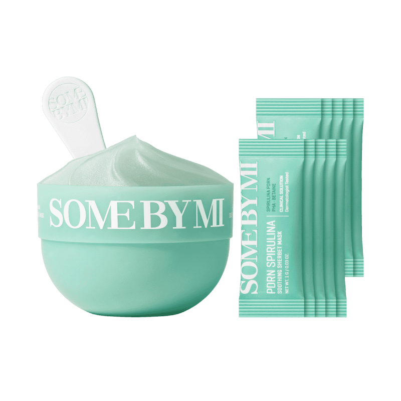 SOME BY MI Spirulina PDRN Soothing Sherbet Mask (10Stück x 1g)